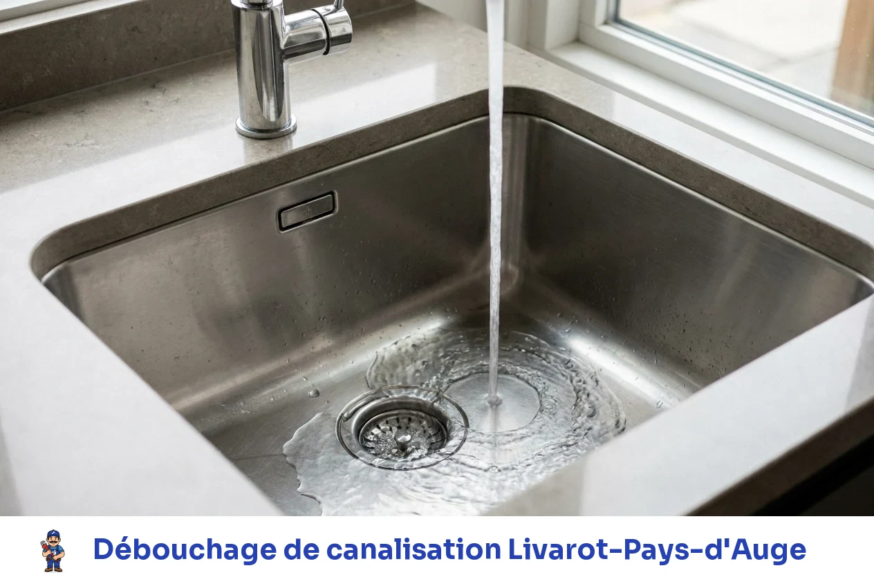 Débouchage de canalisation à Livarot-Pays-d'Auge
