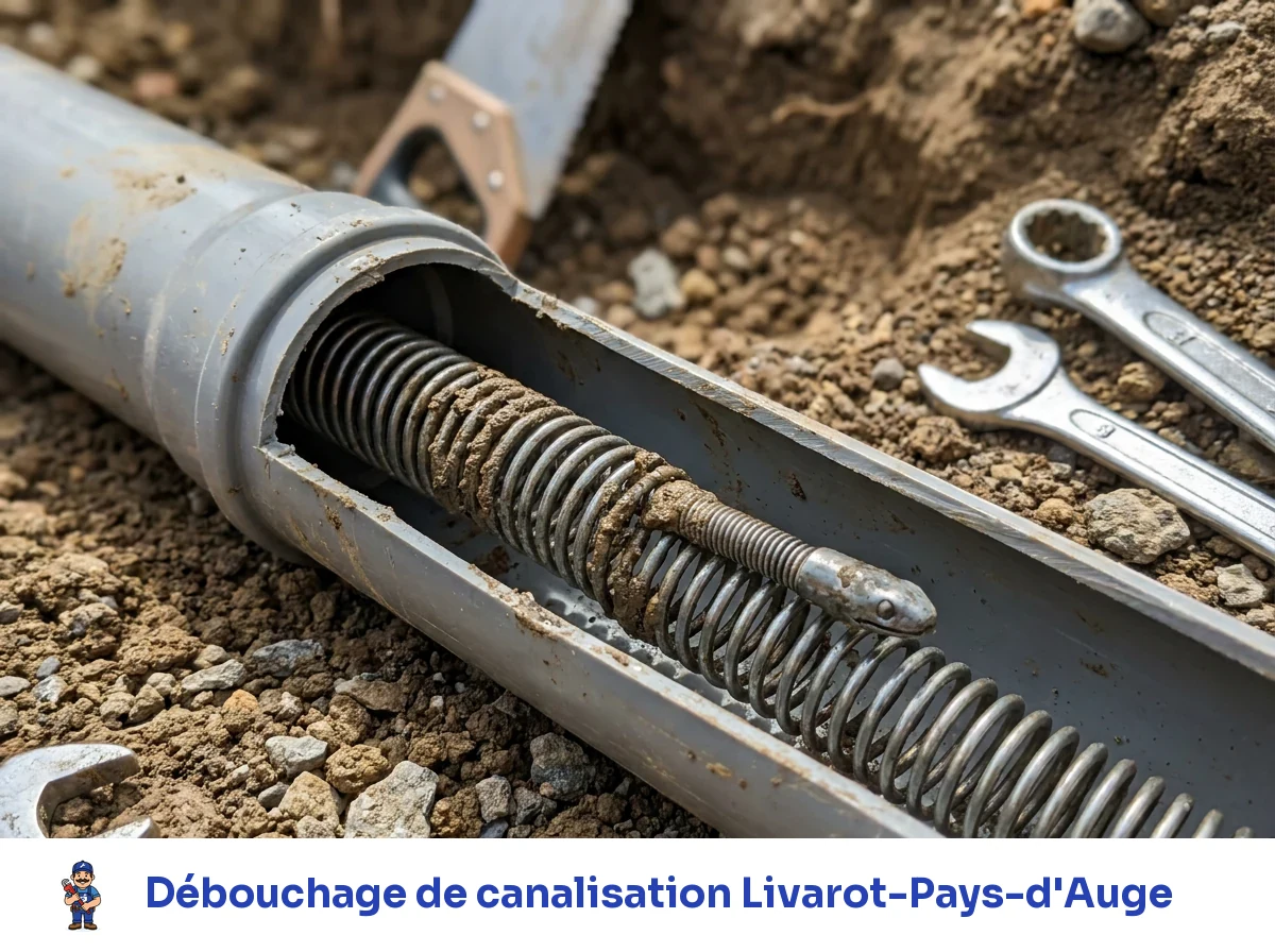 Débouchage de canalisation à Livarot-Pays-d'Auge