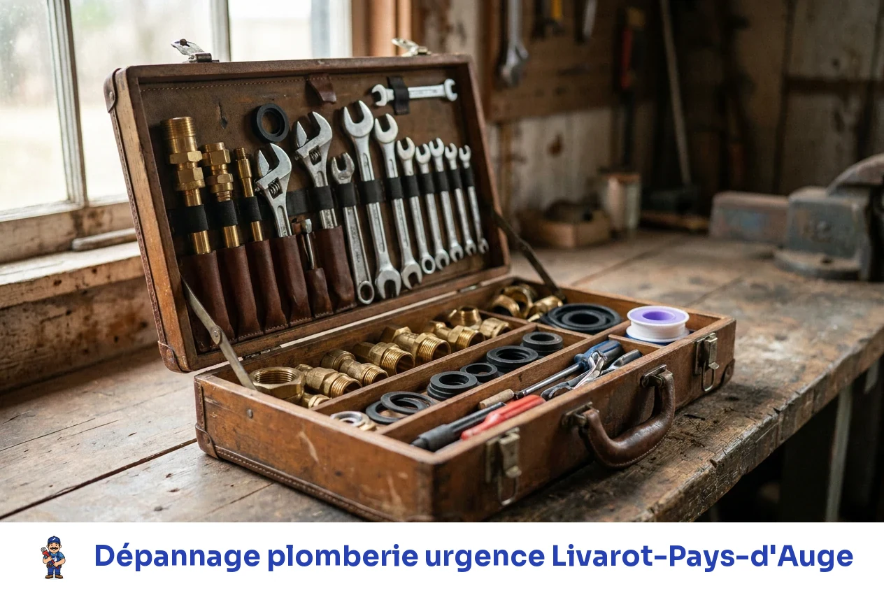 Dépannage plomberie urgence à Livarot-Pays-d'Auge