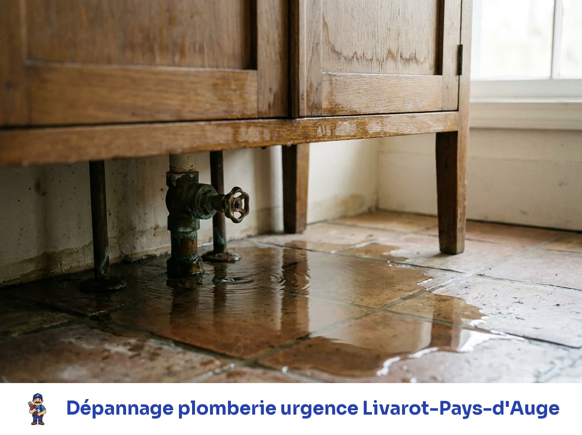 Dépannage plomberie urgence à Livarot-Pays-d'Auge