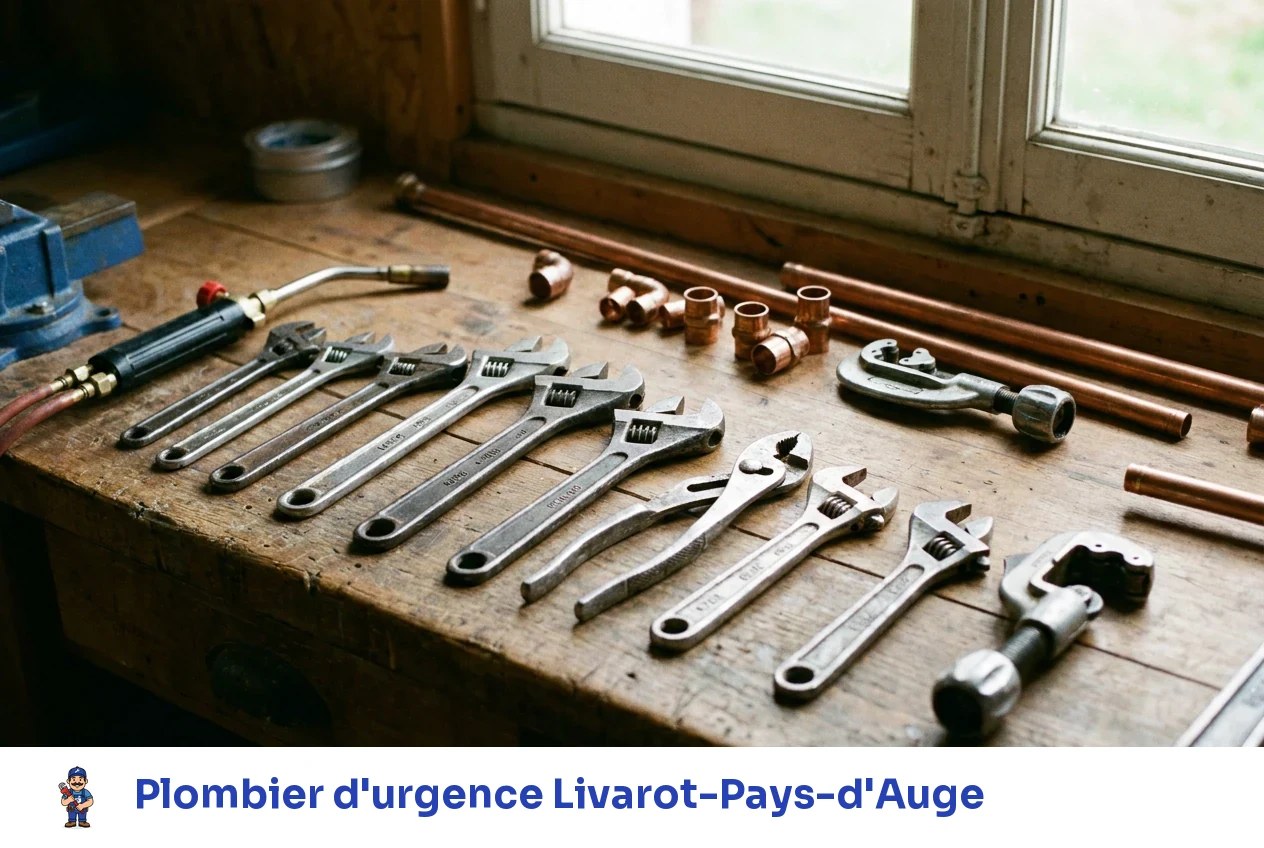 Plombier d'urgence à Livarot-Pays-d'Auge
