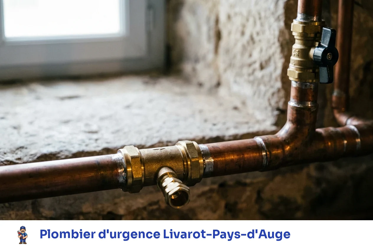 Plombier d'urgence à Livarot-Pays-d'Auge