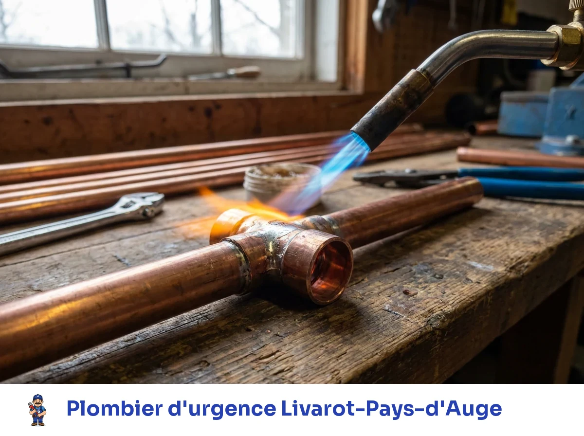 Plombier d'urgence à Livarot-Pays-d'Auge