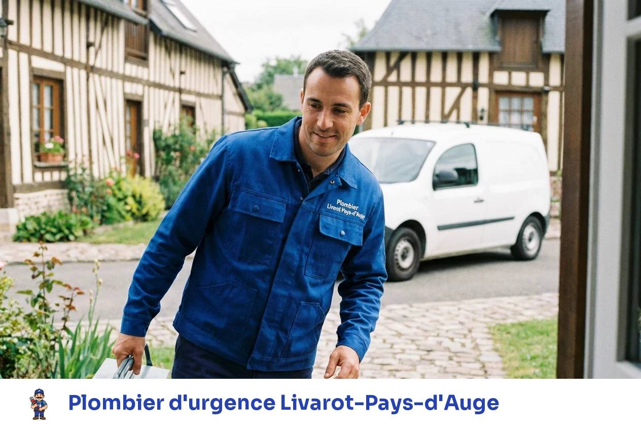 Plombier d'urgence à Livarot-Pays-d'Auge
