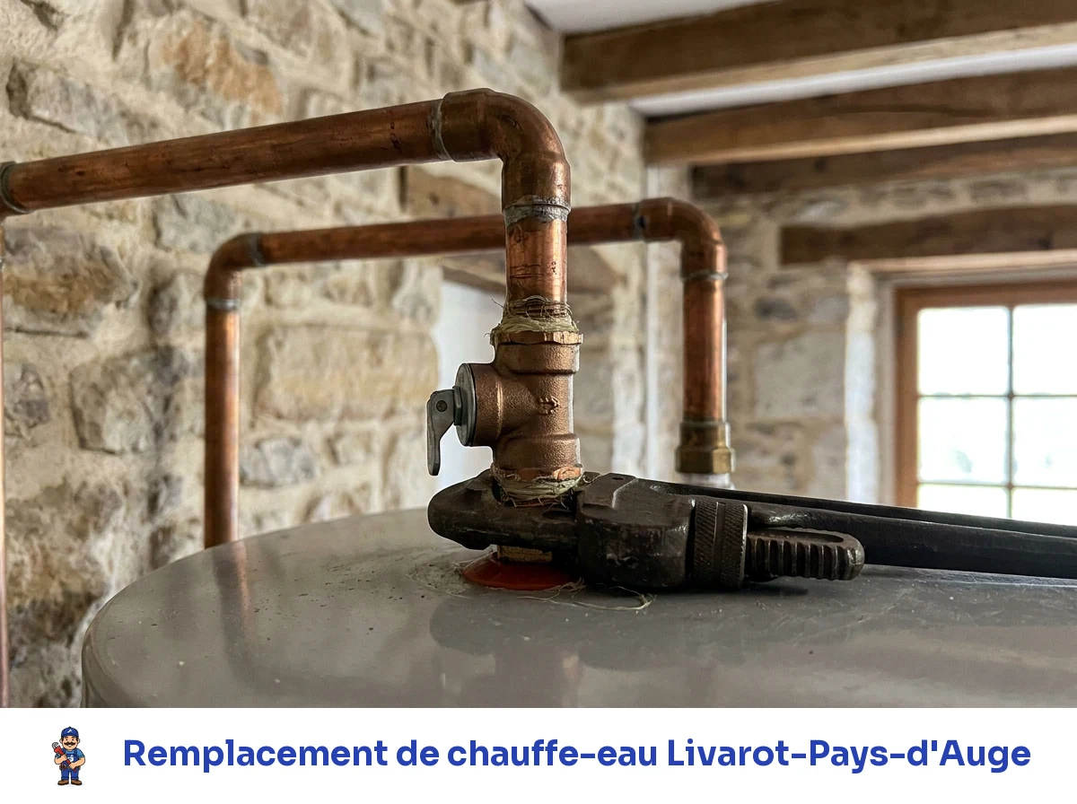 Remplacement de chauffe-eau à Livarot-Pays-d'Auge