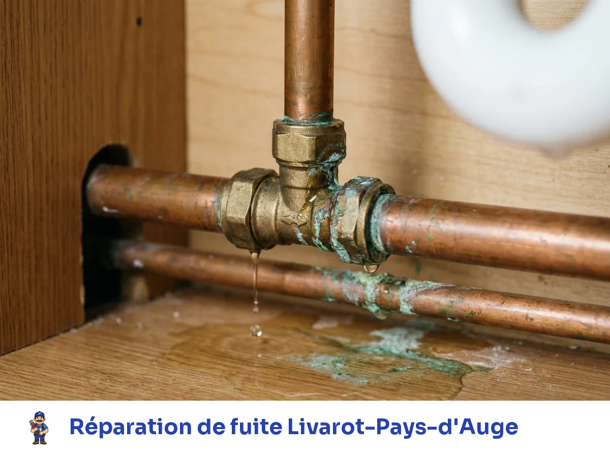 Réparation de fuite à Livarot-Pays-d'Auge